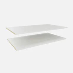 New ADBOX 2 półki białe do szafy 100 cm