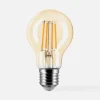 LED-POL Żarówki Ozdobne^Żarówka LED barwa ciepła ORO-AMBER-E27-A60-6W-WW