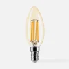 LED-POL Żarówki Klasyczne^Żarówka LED barwa ciepła ORO-AMBER-E14-C35-4W-WW