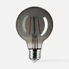 LED-POL Żarówki Ozdobne^Żarówka LED barwa ciepła ORO-SMOKY-E27-G80-2W-WW