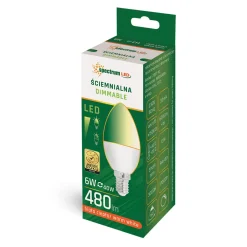 Best Żarówka LED E14 6W barwa ciepła DIMMABLE SPECTRUM