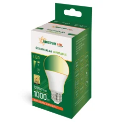 Żarówki Klasyczne^Żarówka LED E27 12W barwa ciepła GLS DIMMABLE SPECTRUM