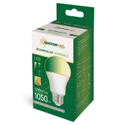 Sale Żarówka LED E27 12W barwa neutralna GLS DIMMABLE SPECTRUM