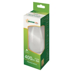 Żarówki Klasyczne^Żarówka LED E14 4W świecowa barwa ciepła SPECTRUM