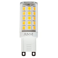 LED-POL Żarówki Klasyczne^Żarówka LED G9 3W barwa ciepła AMM-G9-3W-WW