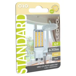 LED-POL Żarówki Klasyczne^Żarówka LED G9 4,8W barwa neutralna ORO-G9-PETIT-4,8W-DW