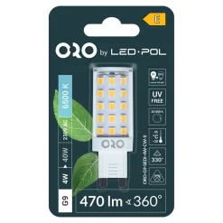 LED-POL Żarówki Klasyczne^Żarówka LED ORO-G9-SEDI-4W-CW-II barwa zimna