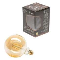 Clearance Żarówka LED Retroshine GLOB barwa ciepła