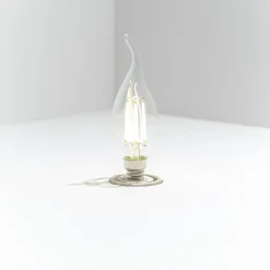 LED-POL Żarówki Klasyczne^Żarówka ozdobna LED E14 4W barwa neutralna ORO-E14-C35-FL-CLARO-FLAMI-4W