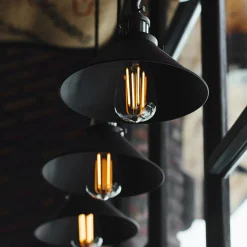 LED-POL Żarówki Klasyczne^Żarówka ozdobna retro LED E27 8W barwa ciepła ORO-E27-ST64-FL-CLARO-8W-WW