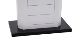 Stoliki Kawowe^Ława LIMENA MINI połysk czarna / biała