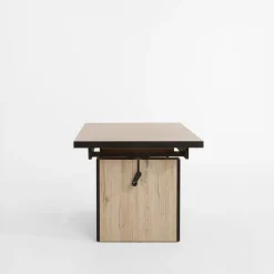 Discount inny Ława rozkładana OPAL II DUO dąb san marino/czarny
