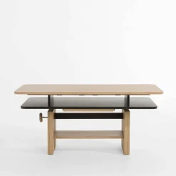 Sale inny Ławostół TARIUS dąb artisan/czarny blat