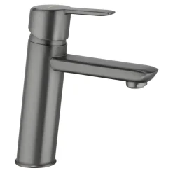 Online Deante Bateria umywalkowa niska typ F titanium ARNIKA