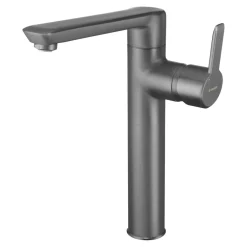 Deante Umywalki I Baterie|Umywalki I Baterie^Bateria umywalkowa wysoka BQA D20K titanium ARNIKA