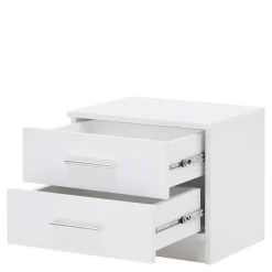 Outlet Exline Białe szafki nocne MARSYLIA 2 szt