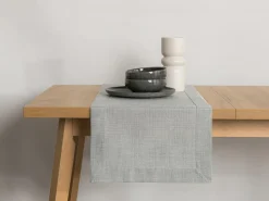 Outlet Bieżnik na stół szary MILANI 40x140 cm
