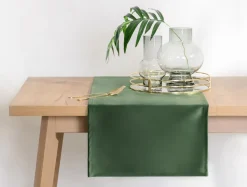 Obrusy, Serwetki I Bieżniki|Obrusy, Serwetki I Bieżniki^Bieżnik welurowy ciemnozielony VELVIO 40x130 cm