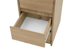 Best DiTrendi Biurko z szufladami dąb artisan OPEN 2