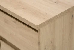 Best DiTrendi Biurko z szufladami dąb artisan OPEN 2