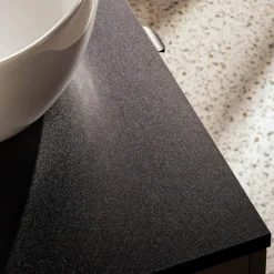 Clearance inny Blat łazienkowy czarny mat 120 cm