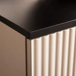 Clearance inny Blat łazienkowy czarny mat 120 cm