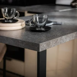 Qubik Blaty Laminowane^Blat EGGER metal rock antracytowy 204x92 cm