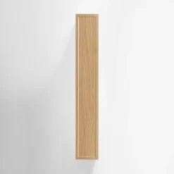 Qubik Blendy, Formatki I Cokoły^Blenda narożna górna AVOLA 15x98 cm folia dąb naturalny