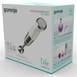 Gorenje Małe Agd|Blendery^Blender ręczny z akcesoriami LIFE biały HBC806QW
