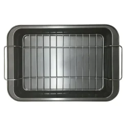 New Prima Cucina Brytfanna z rusztem 37x25x5 cm