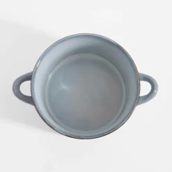 inny Miski, Patery I Półmiski^Bulionówka ceramiczna szara 580 ml