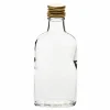 Outlet Butelka piersiówka z zakrętką 200ml