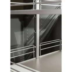 Cargo wysokie do szafki 30 cm, front wysuwny, chrom