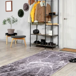 Discount inny Chodnik marmurkowy szary WIKTORIA 80x200 cm