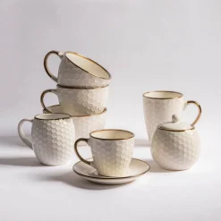 Prima Cucina Cukiernice I Mleczniki^Cukiernica ceramiczna plaster miodu BRESCA 300 ml
