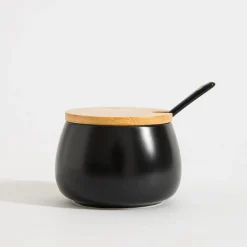 Clearance inny Cukiernica porcelanowa czarna BONA 9 cm