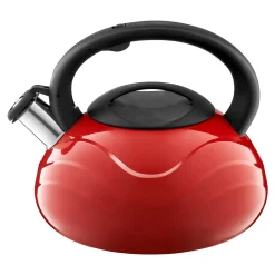Czajniki I Kawiarki^Czajnik na gaz i indukcję czerwony VELO 2,5 l