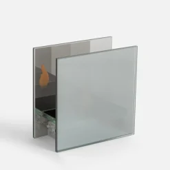inny Dekoracje Led^Dekoracja LED przydymione szkło KOMINEK 10x5x10 cm