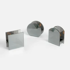 inny Dekoracje Led^Dekoracja LED przydymione szkło KOMINEK 10x5x10 cm