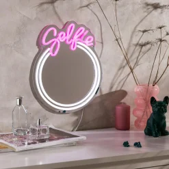 Zumaline Dekoracje Led^Dekoracja świetlna LED NEON LUSTRO SELFIE