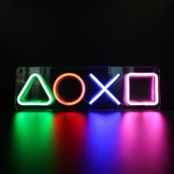Zumaline Ozdoby Led|Dekoracje Led^Dekoracja świetlna LED NEON GAMEPAD BUTTONS