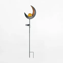 Zumaline Lampy Ogrodowe|Lampy Ogrodowe^Dekoracja zewnętrzna solarna LED IP44 PÓŁKSIĘŻYC