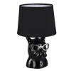 Hot Designerska lampa stołowa ceramiczna czarna DOSY