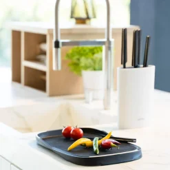 Clearance Vialli Design Deska do krojenia LIVIO czarna