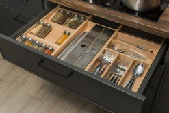 New Drewniany wkład na przyprawy Q-WOOD moduł B 24,9 cm