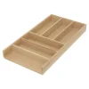 Wkłady Do Szuflad|Wyposażenie Szuflad^Drewniany wkład na sztućce Q-WOOD moduł A 24,9 cm