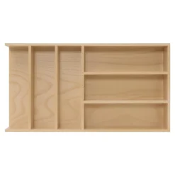 Wkłady Do Szuflad|Wyposażenie Szuflad^Drewniany wkład na sztućce Q-WOOD moduł A 24,9 cm