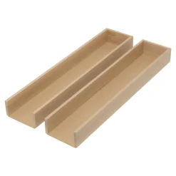 New Drewniany wkład na sztućce Q-WOOD moduł E 9,8 cm