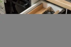 New Drewniany wkład na sztućce Q-WOOD moduł E 9,8 cm