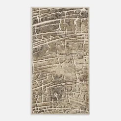 inny Dywaniki^Dywan abstrakcyjny kremowy ARCO 60x110 cm